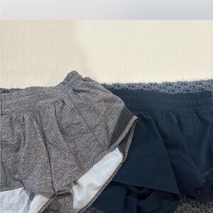 Two lululemon shorts